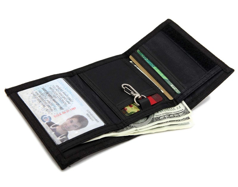 JONYEE Kids Wallet for Boys and Girls, Novelty Wallet for Boys Ages 5-7, Camo Teen Wallet for Kids Birthday Gifts (Black) - Image 2